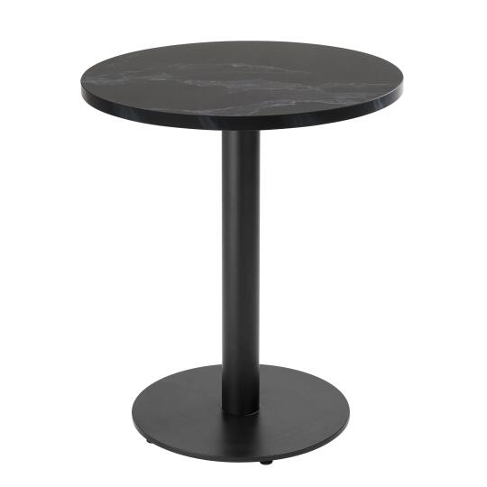 Table ronde Ø60 cm en aggloméré avec revêtement mélaminé | Oviala