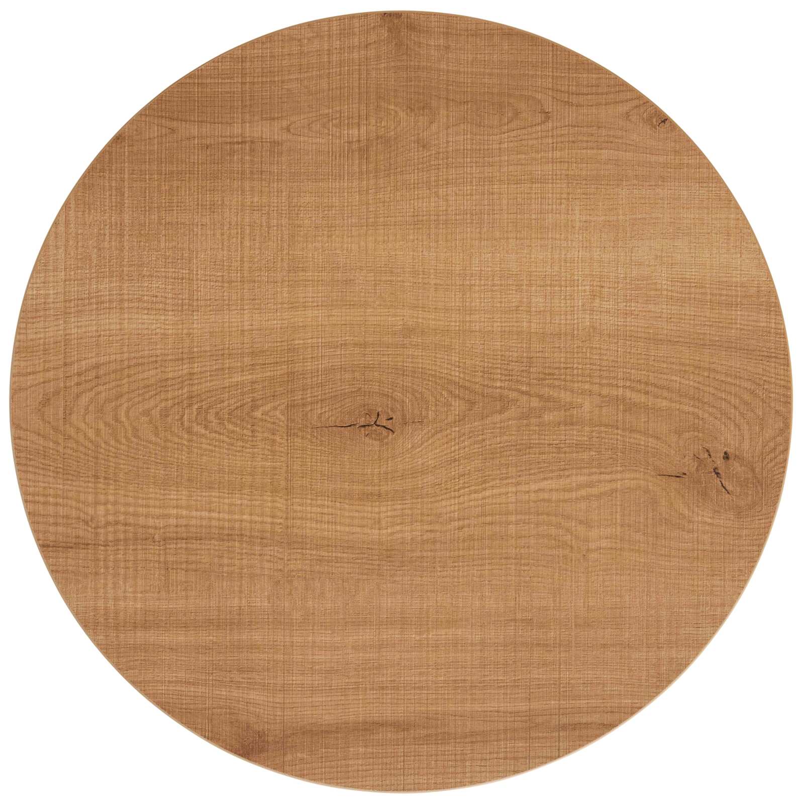 Table ronde Ø60 cm en aggloméré avec revêtement mélaminé