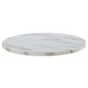 Table ronde Ø60 cm en aggloméré avec revêtement mélaminé