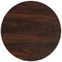 Table ronde Ø60 cm en aggloméré avec revêtement mélaminé