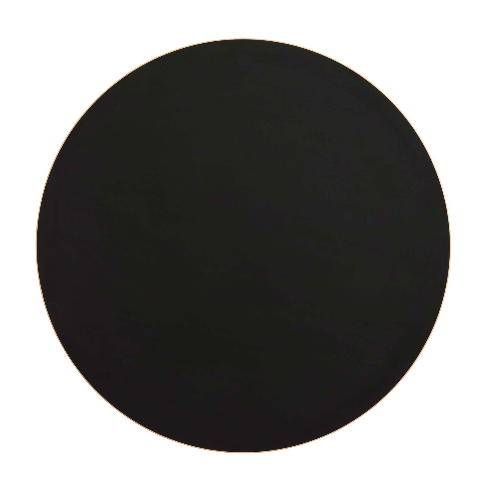 Table ronde Ø60 cm en aggloméré avec revêtement mélaminé