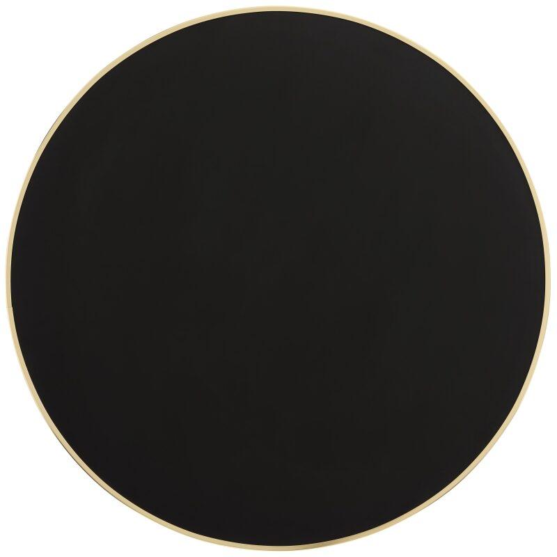 Table haute inclinable Ø 60 cm en contreplaqué avec revêtement stratifié et bords en aluminium (2/7)