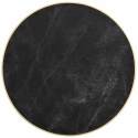 Plateau de table rond en contreplaqué avec revêtement stratifié et bord en aluminium ⌀60 cm