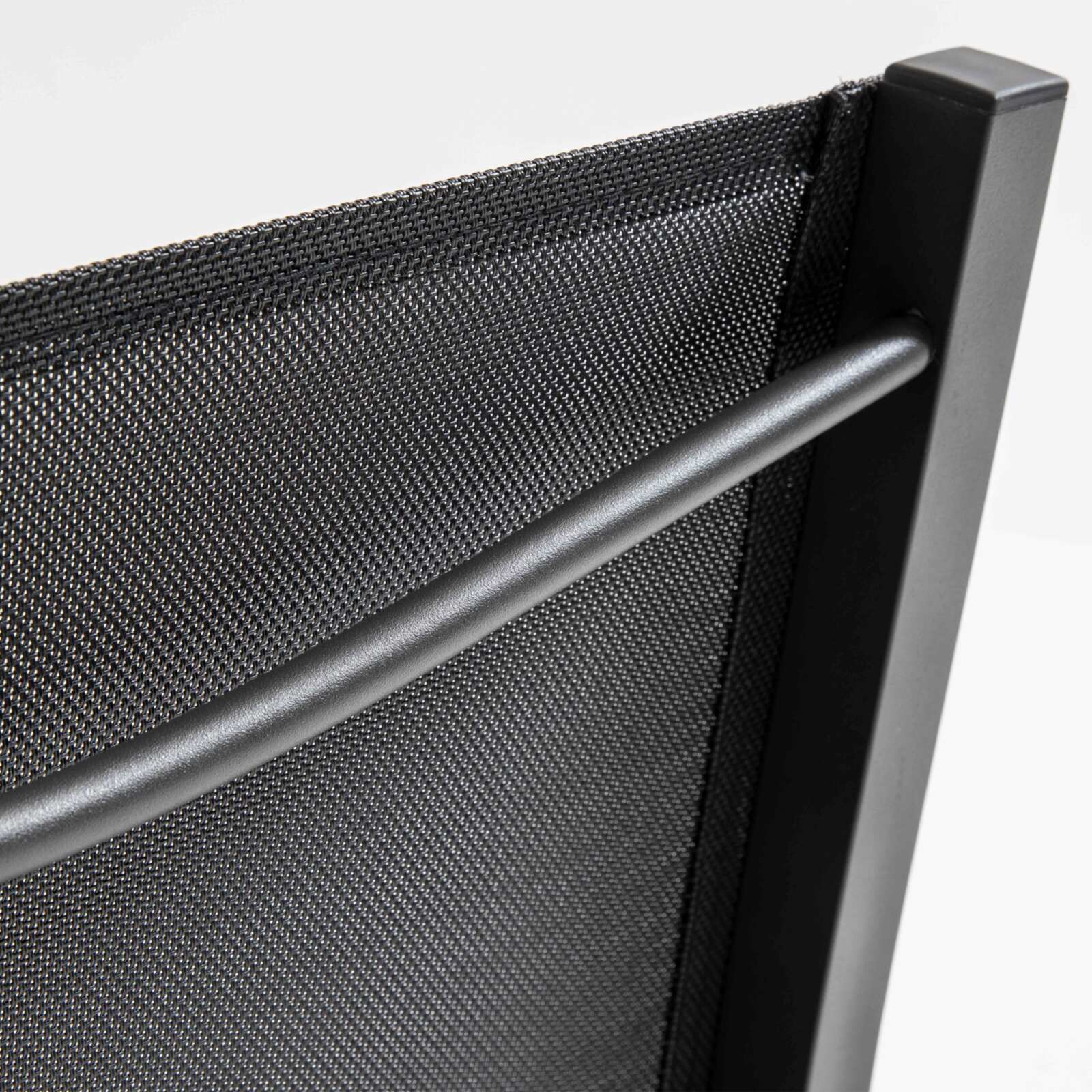 Table de jardin rectangulaire 182 x 90 cm et 8 chaises en aluminium avec plateau en verre de sécurité