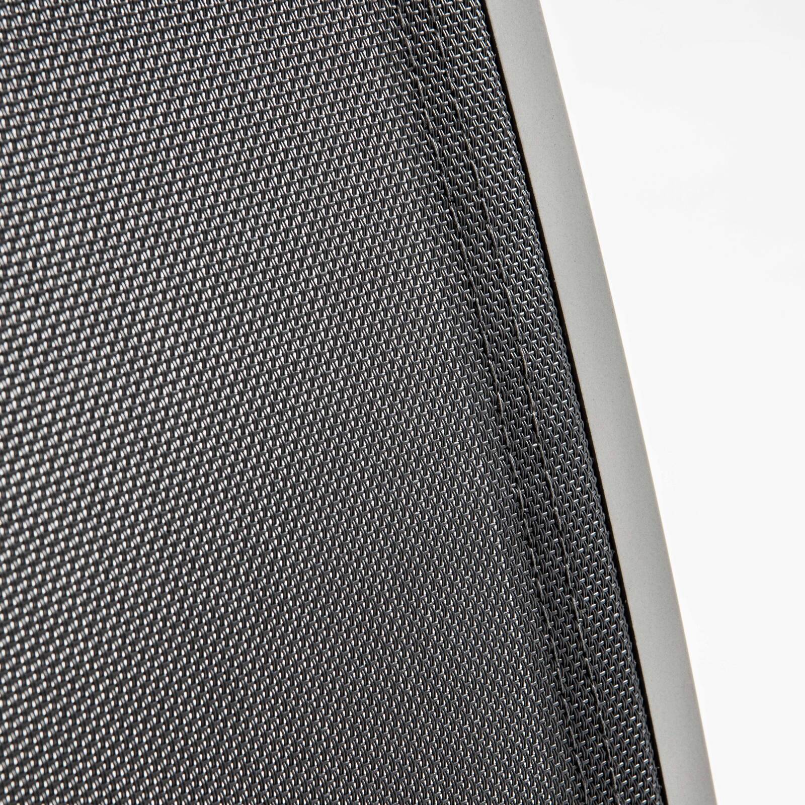 Table de jardin rectangulaire 182 x 90 cm et 8 chaises en aluminium avec plateau en verre de sécurité