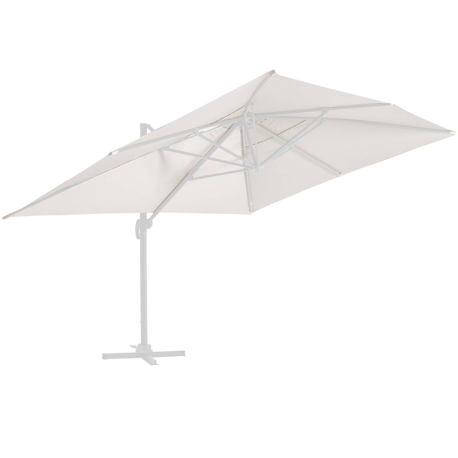 Toile pour parasol déporté CASERTA 4x3m 250g/m2