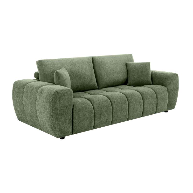 Canapé droit en polyester 3 places