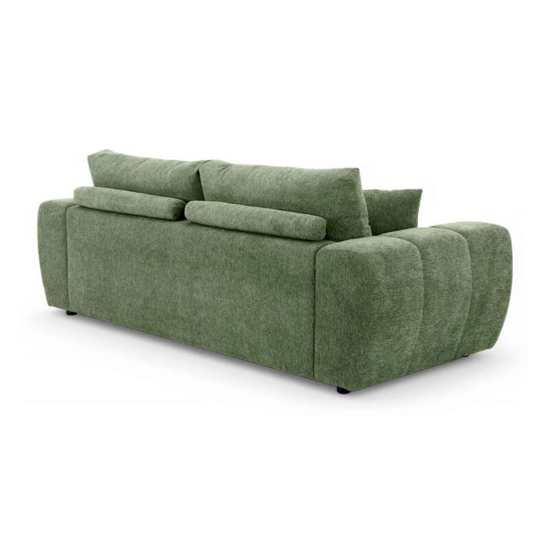 Canapé droit en polyester 3 places