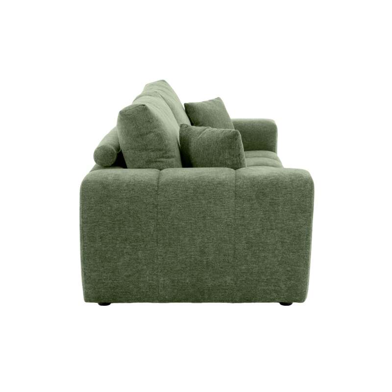 Canapé droit en polyester 3 places