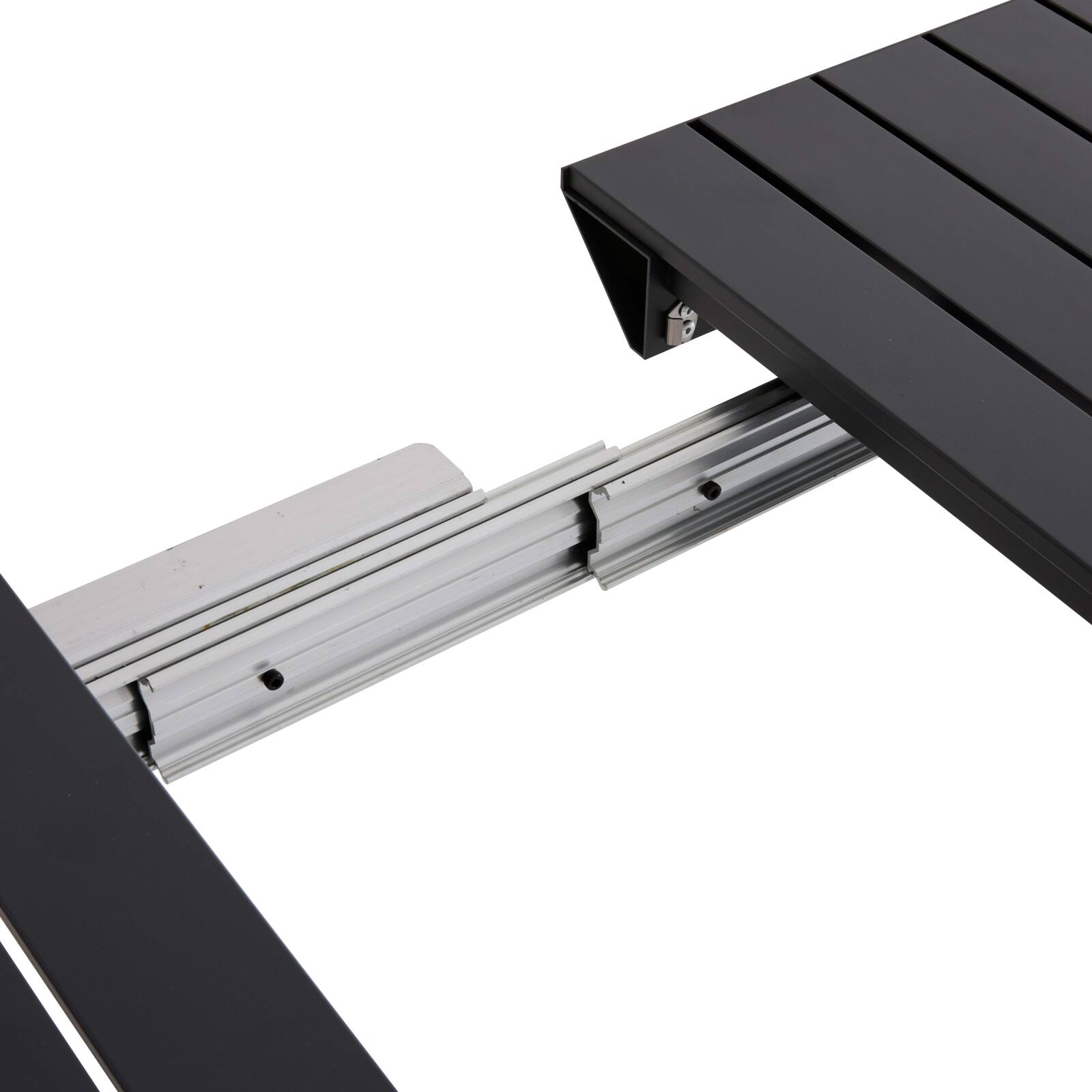 Table de jardin extensible en aluminium (52/260 x 100 x 74 cm)