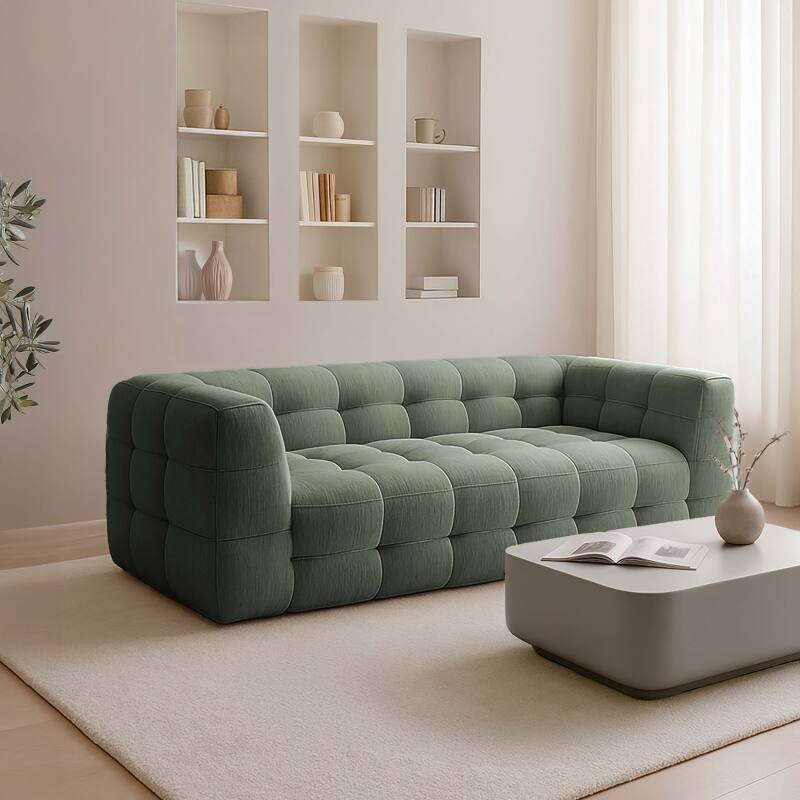 Canapé 3 places en polyester 
