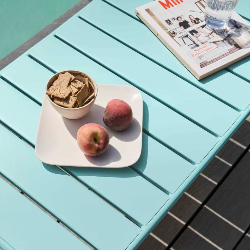 Table basse de jardin rectangulaire 90 x 50 cm (2/7)