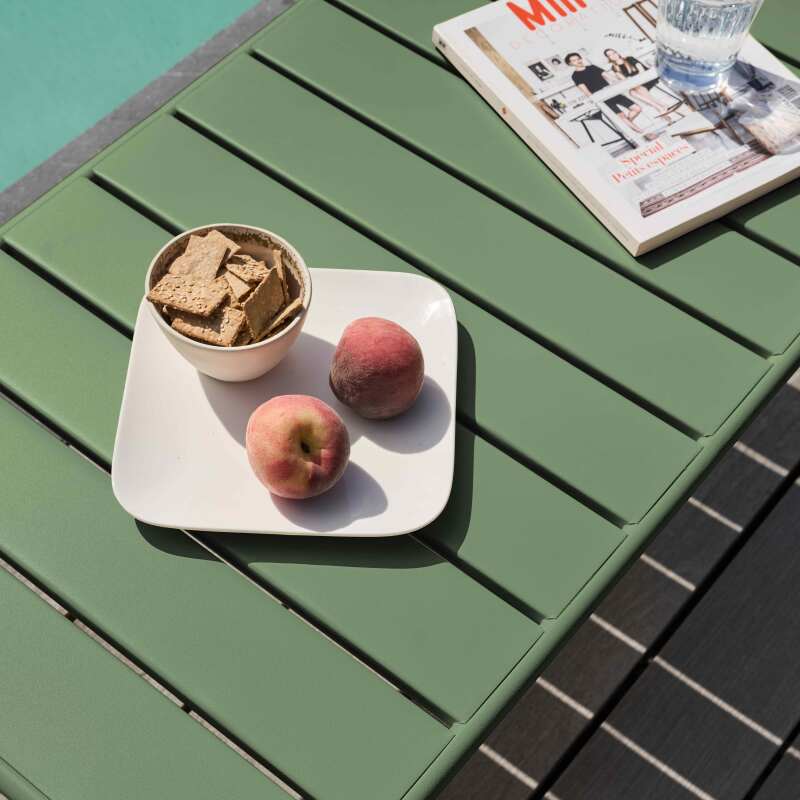 Table basse de jardin rectangulaire 90 x 50 cm (2/7)