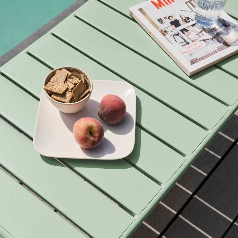 Table basse de jardin rectangulaire 90 x 50 cm (2/7)