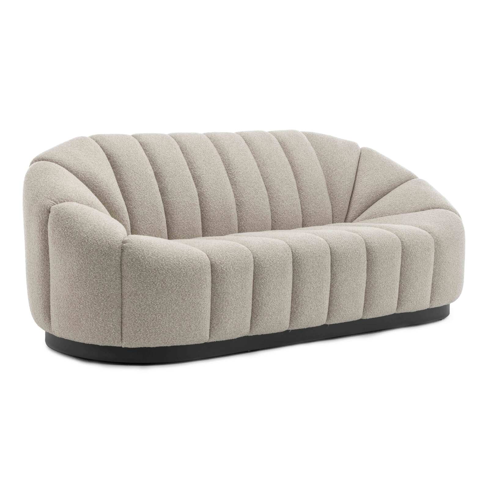 Canapé 2 places en tissu