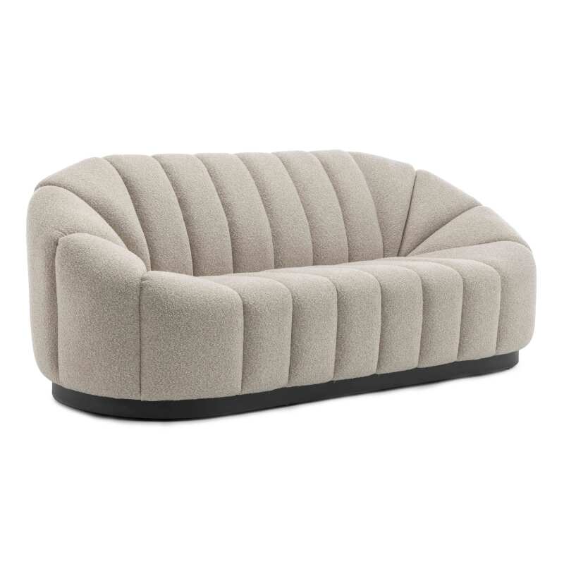 Canapé 2 places en tissu