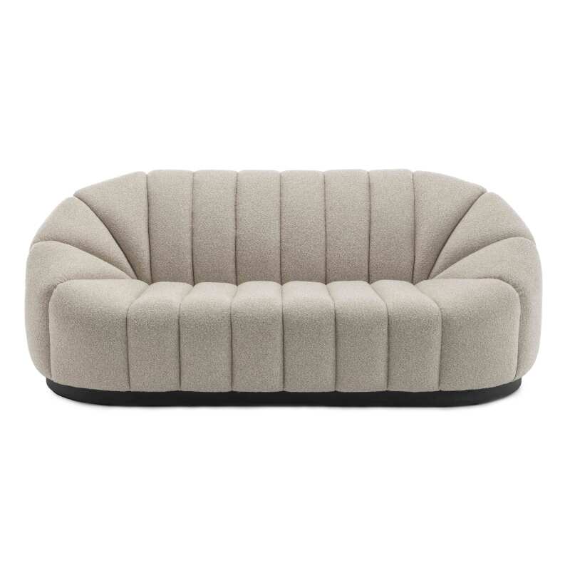 Canapé 2 places en tissu