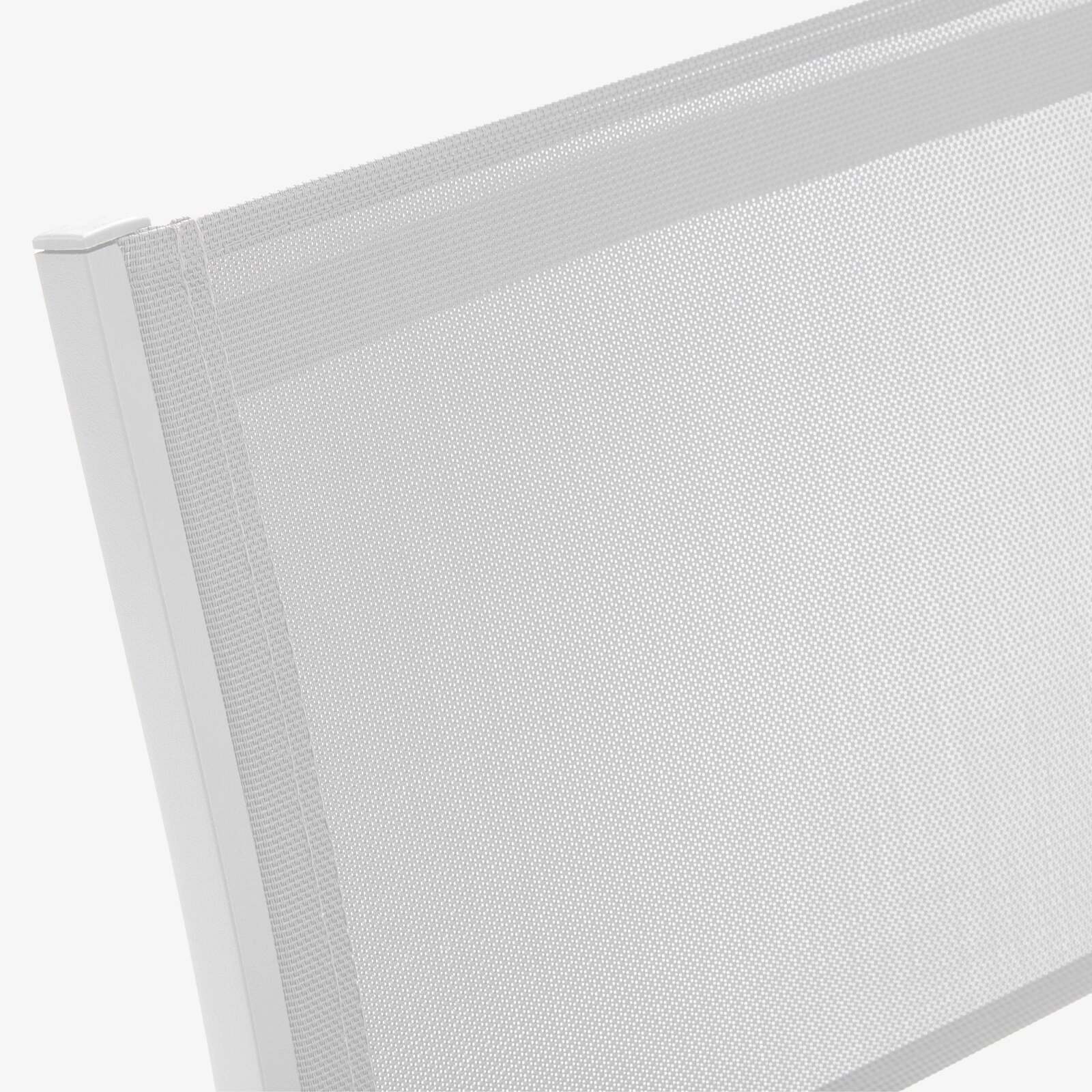 Table de jardin extensible en aluminium 52/260x100 cm et 10 chaises en textilène