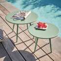 Table basse de jardin ronde Ø40 x 29,5 cm