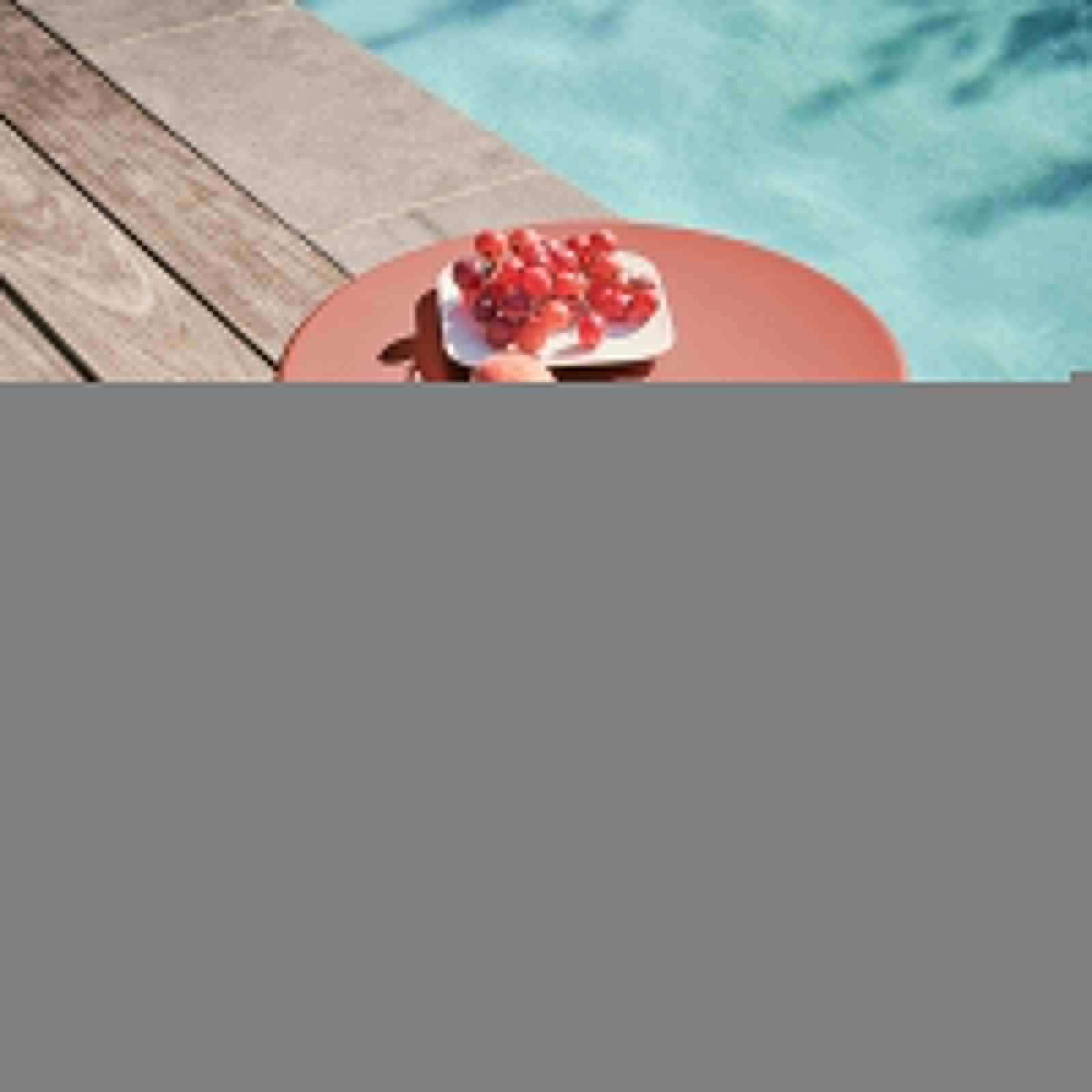 Table basse de jardin ronde Ø40 x 29,5 cm