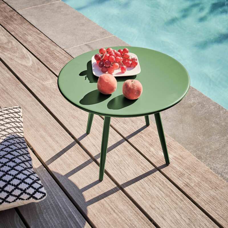 Table basse de jardin ronde Ø40 x 29,5 cm