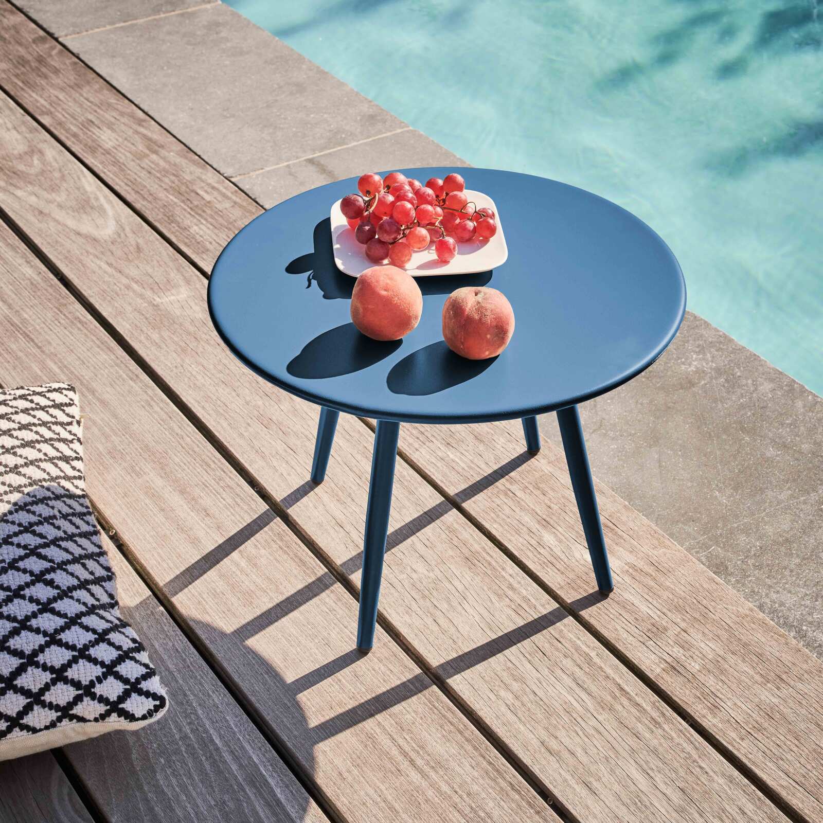 Table basse de jardin ronde Ø40 x 29,5 cm