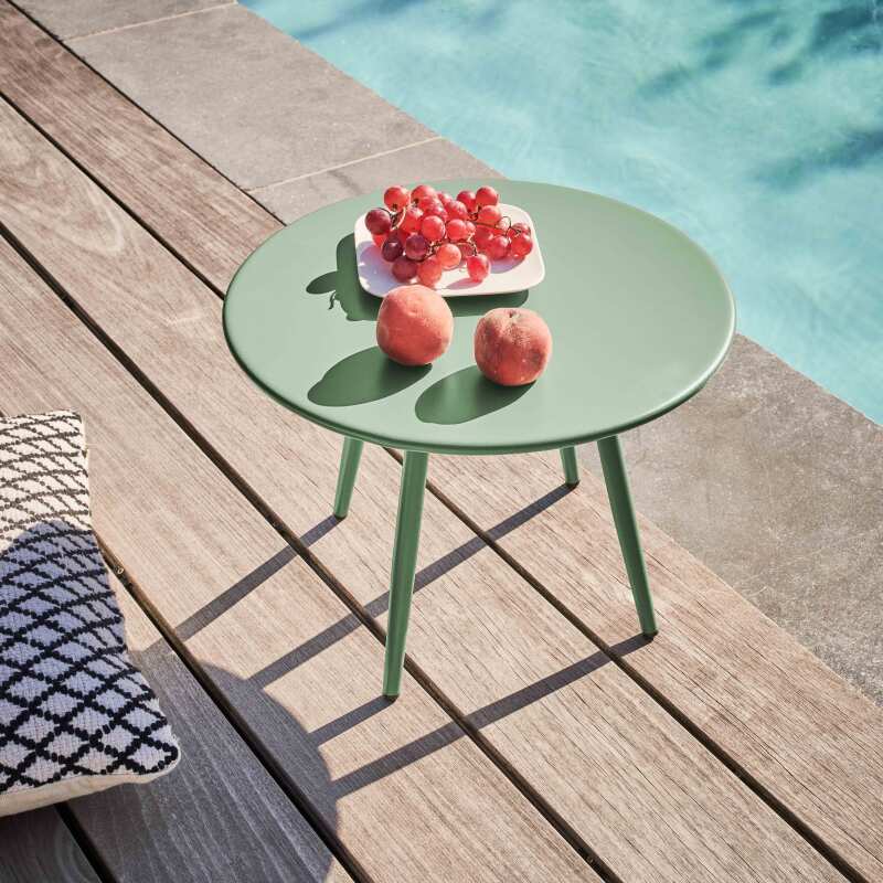 Table basse de jardin ronde Ø40 x 29,5 cm (2/5)