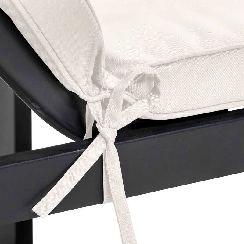 Lot de 2 matelas pour bain de soleil unis