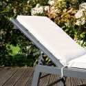 Lot de 2 matelas pour bain de soleil unis