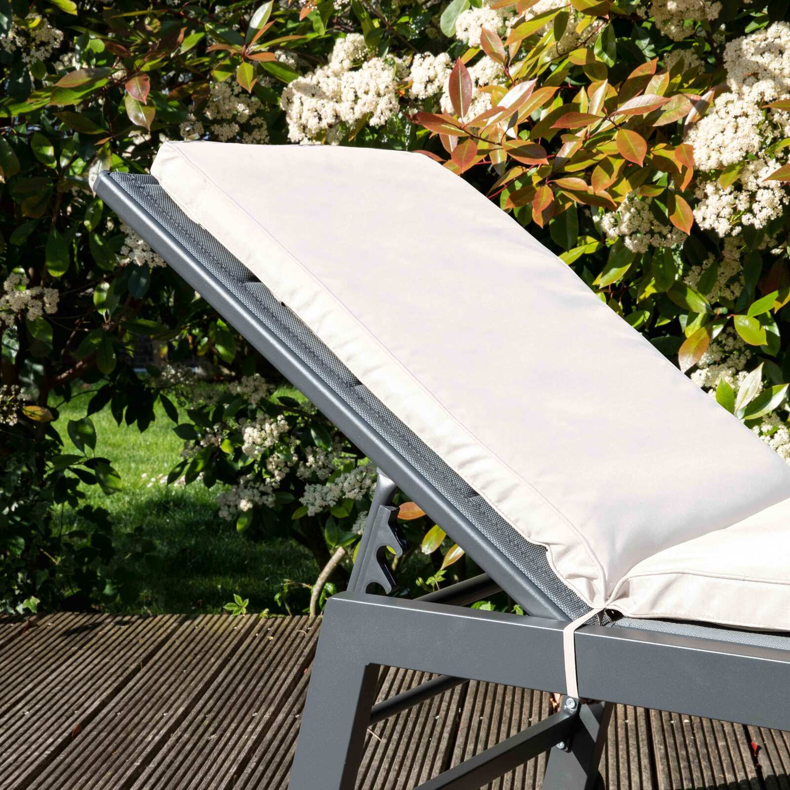 Lot de 2 matelas pour bain de soleil unis