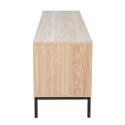 Meuble TV 160 cm en mélaminé 