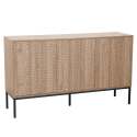 Buffet en mélaminé 3 portes 147 cm 