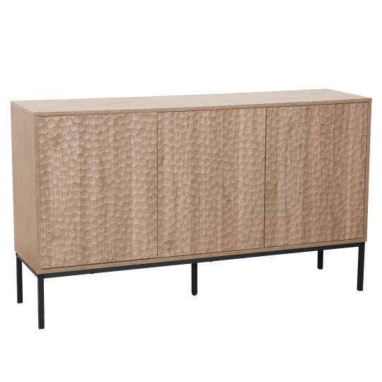 Buffet en mélaminé 3 portes 147 cm