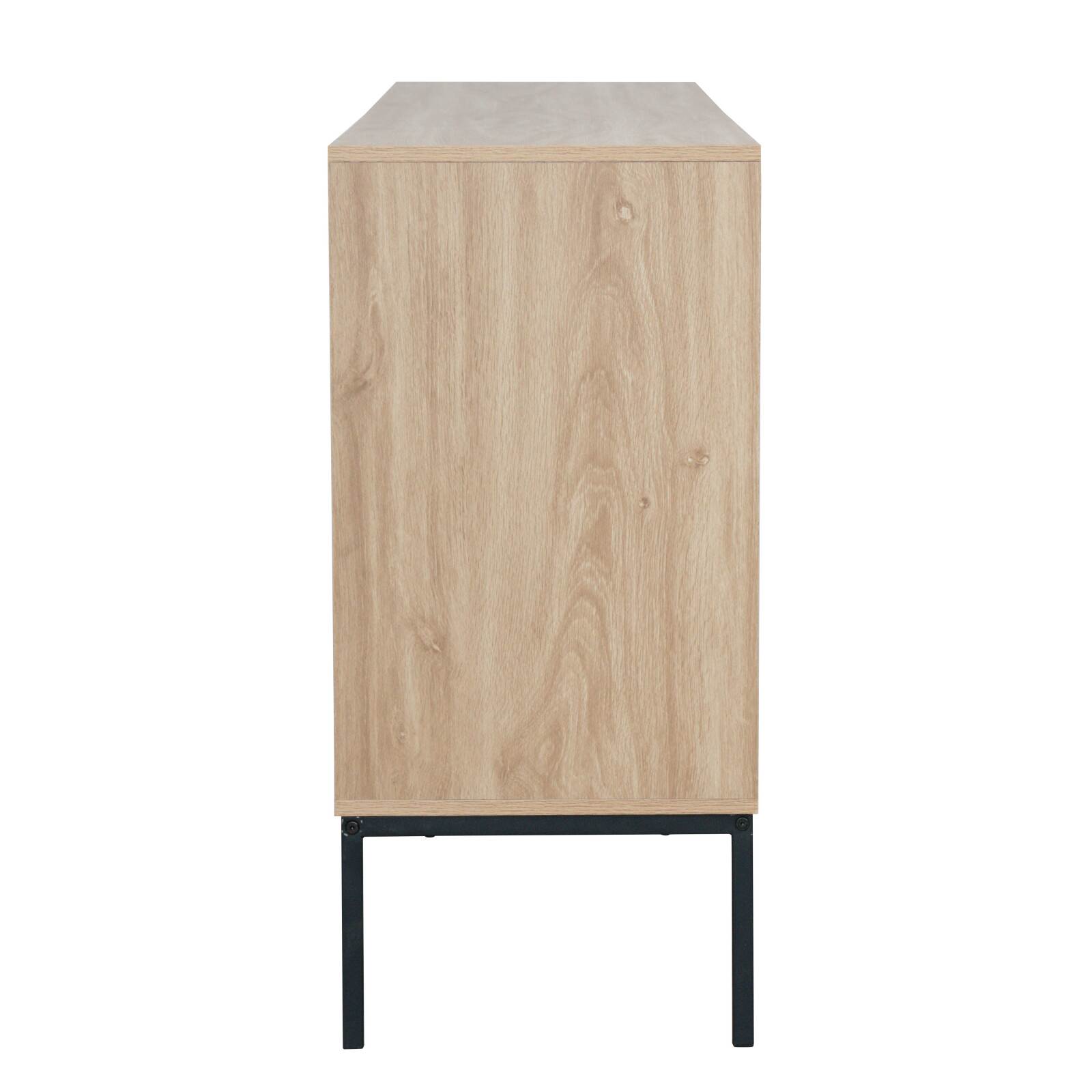 Buffet en mélaminé 3 portes 147 cm 