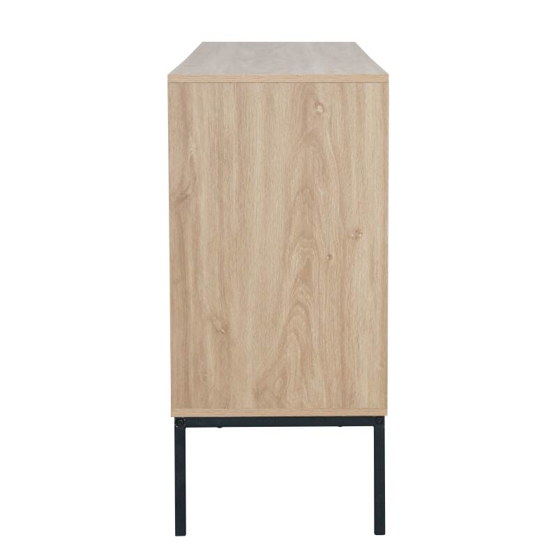 Buffet en mélaminé 3 portes 147 cm 