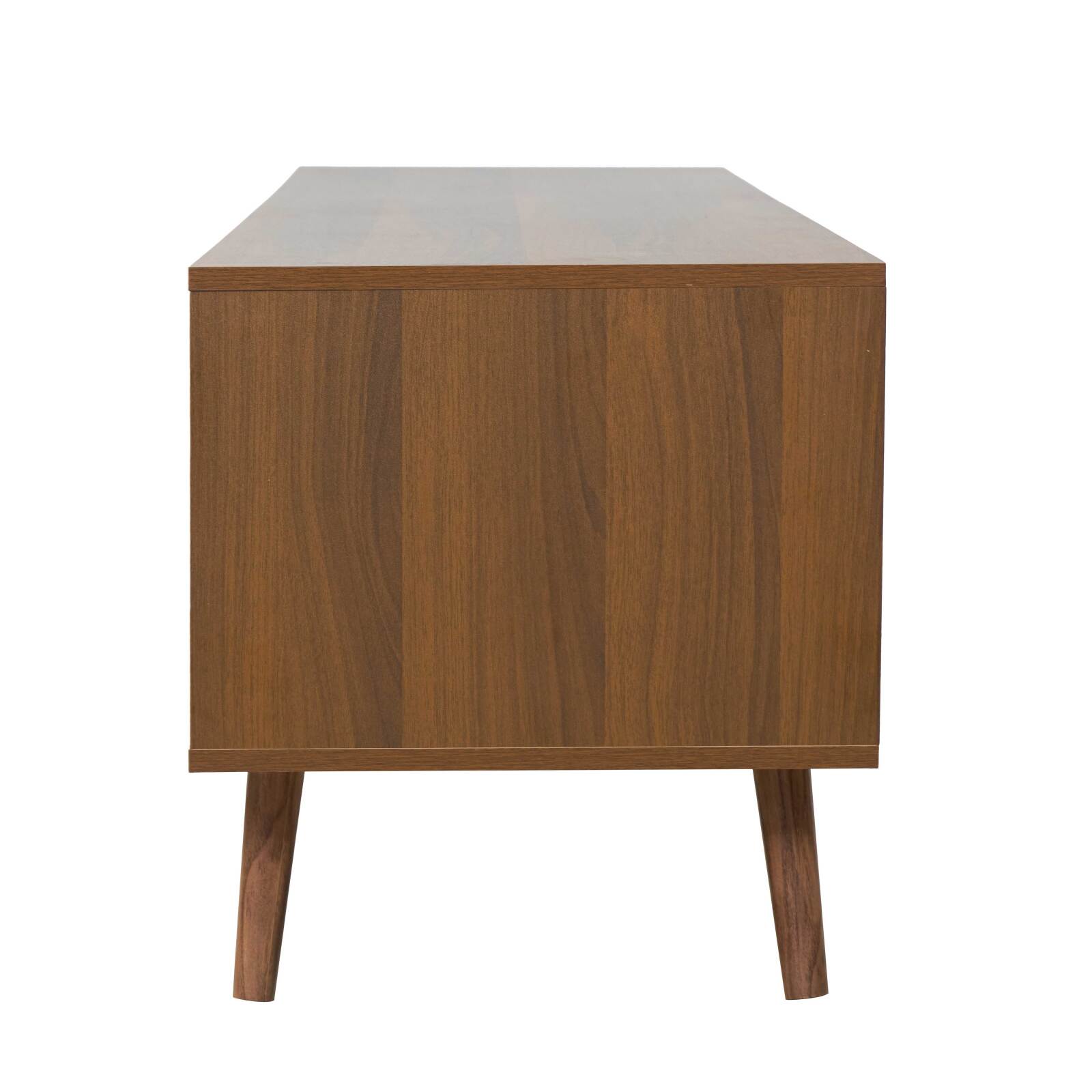 Meuble TV 160 cm en mélaminé 