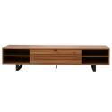 Meuble TV 160 cm en effet bois