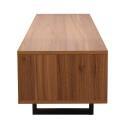 Meuble TV 160 cm en effet bois