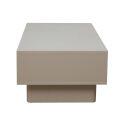 Table basse en mélaminé rectangulaire 120x60x38,5 cm