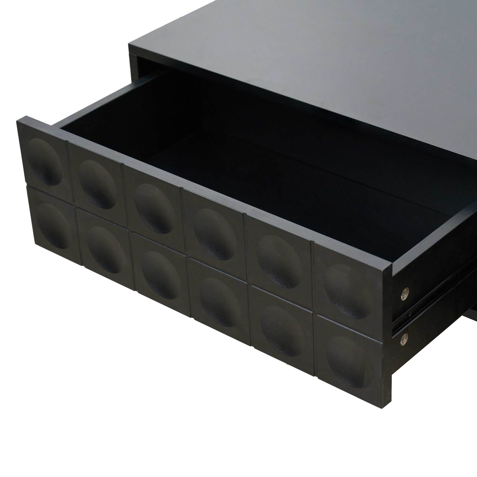 Table basse en mélaminé rectangulaire 120x60x38,5 cm