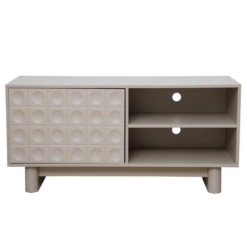 Meuble TV 120 cm en mélaminé 