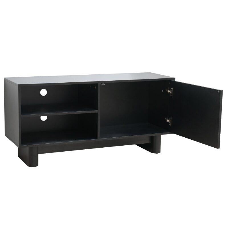 Meuble TV 120 cm en mélaminé 