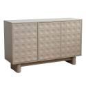 Buffet en mélaminé 3 portes 124 cm 