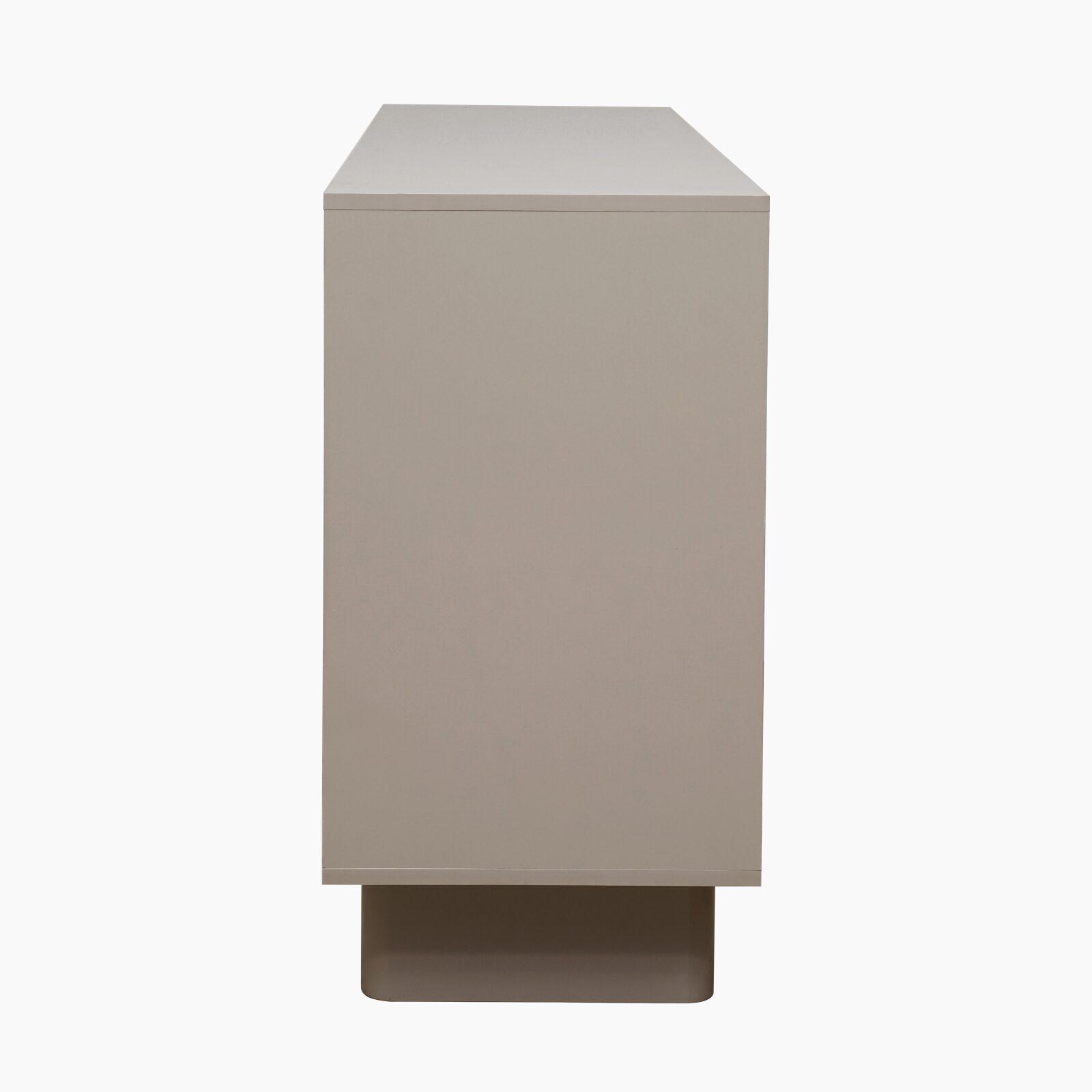 Buffet en mélaminé 3 portes 160 cm 