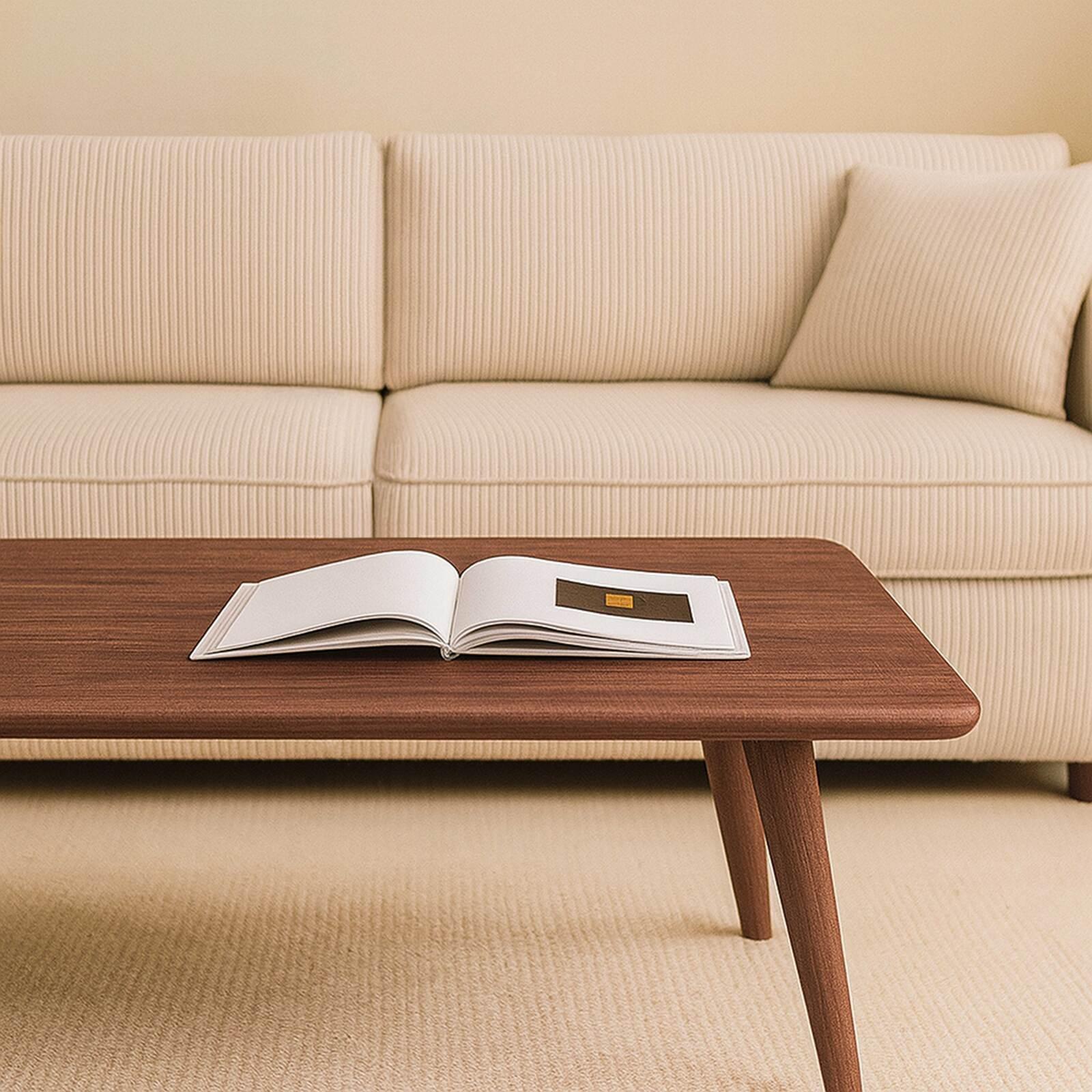 Table basse en MDF 120 x 60 x 33 cm 