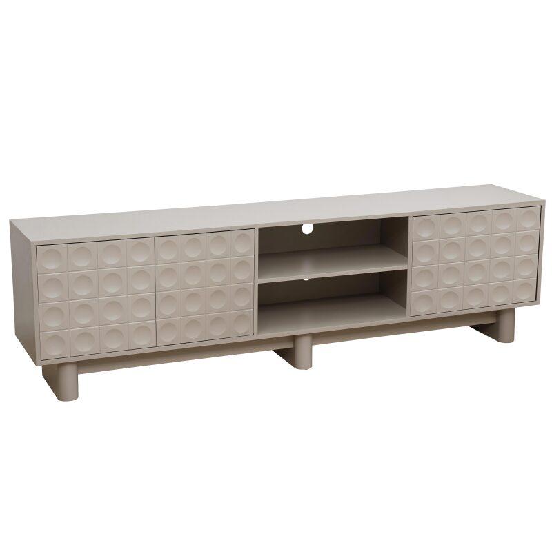 Meuble TV 200 cm en mélaminé