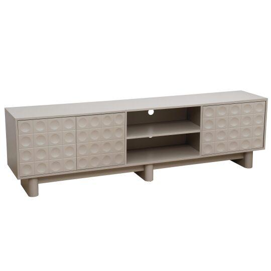 Meuble TV 200 cm en mélaminé