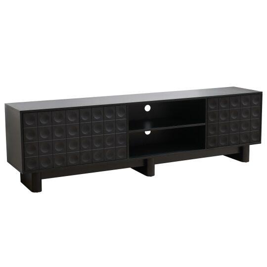 Meuble TV uni 200 cm style retro | Oviala