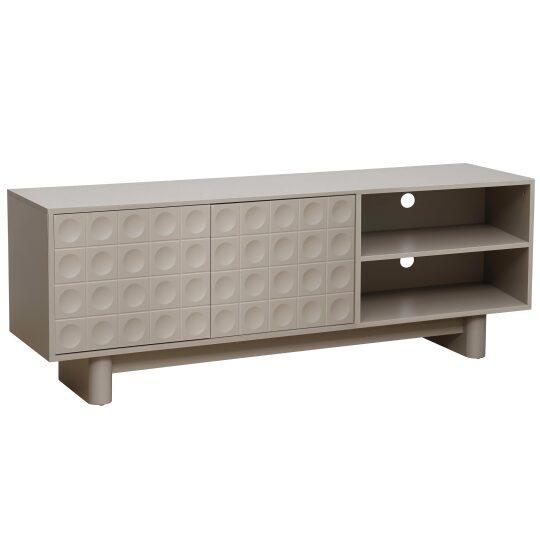 Meuble TV 160 cm en mélaminé