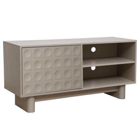 Meuble TV uni 120 cm style rétro | Oviala